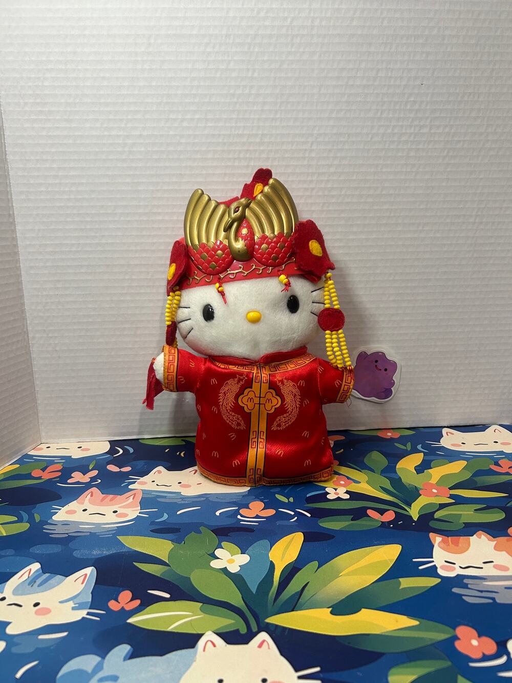 Sanrio Hello Kitty Chinese Wedding Doll Plush Stuffed Animal Toy Red